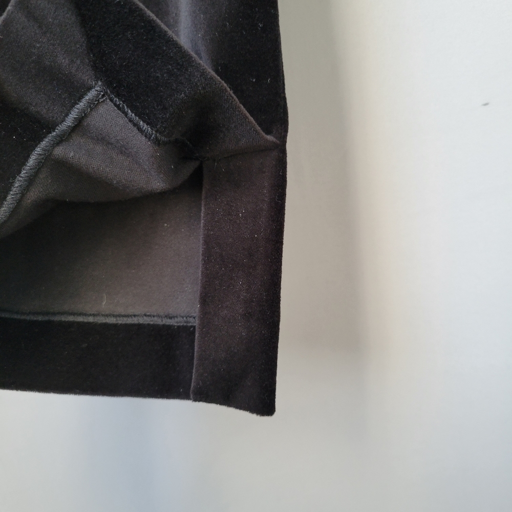 Vince Velvet High Rise Cropped Pull On Pant - Sz M - Picture 10 of 12